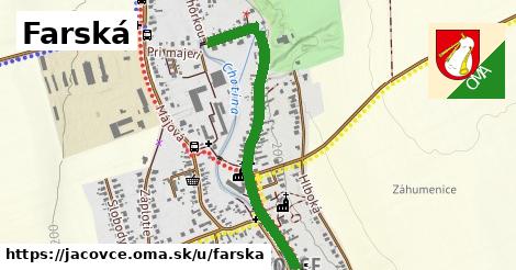 ilustrácia k Farská, Jacovce - 0,93 km