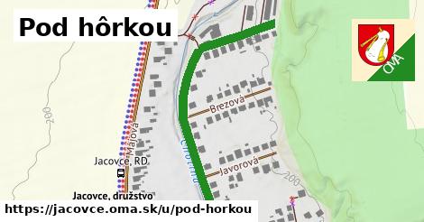 ilustrácia k Pod hôrkou, Jacovce - 509 m