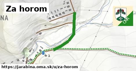 ilustrácia k Za horom, Jarabina - 257 m