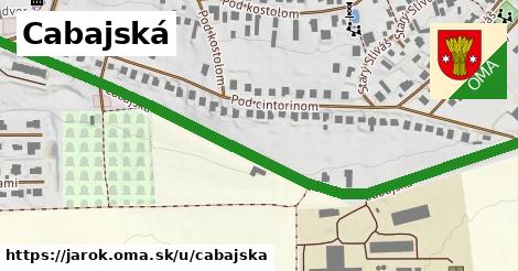 ilustrácia k Cabajská, Jarok - 0,81 km