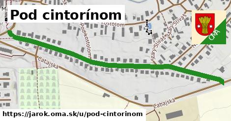 ilustrácia k Pod cintorínom, Jarok - 0,73 km