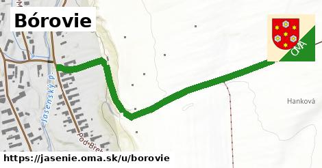 ilustrácia k Bórovie, Jasenie - 613 m