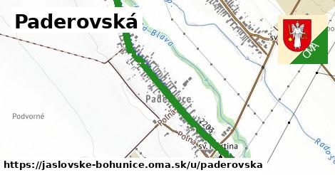 Paderovská, Jaslovské Bohunice