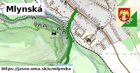 ilustrácia k Mlynská, Jasov - 616 m