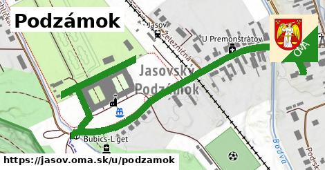 Podzámok, Jasov