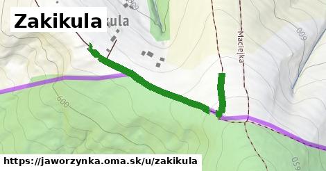 ilustrácia k Zakikula, Jaworzynka - 408 m