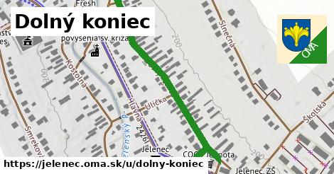 Dolný koniec, Jelenec