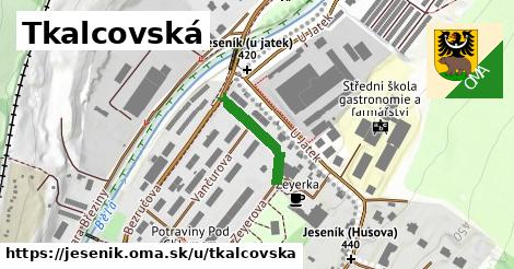 ilustrácia k Tkalcovská, Jeseník - 156 m