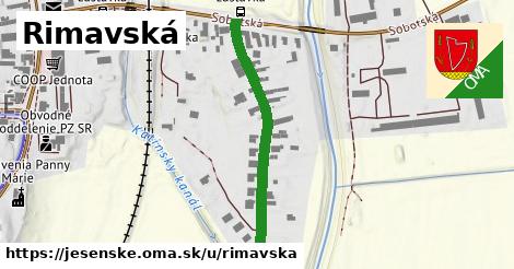 ilustrácia k Rimavská, Jesenské - 354 m