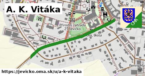 ilustrácia k A. K. Vitáka, Jevíčko - 467 m