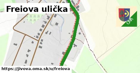 ilustrácia k Freiova ulička, Jívová - 463 m