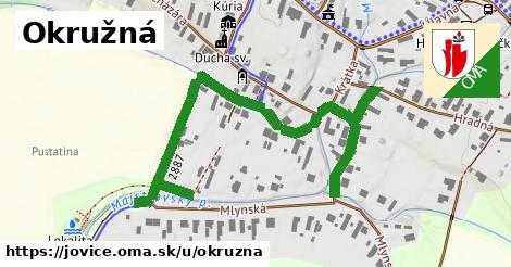 ilustrácia k Okružná, Jovice - 0,72 km