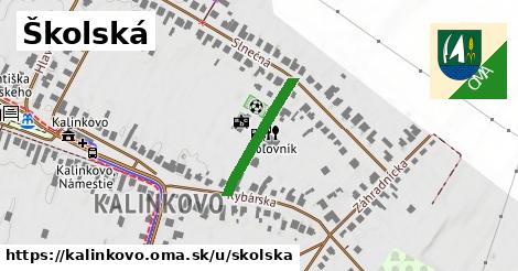 Školská, Kalinkovo