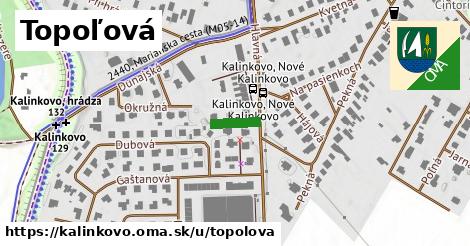 Topoľová, Kalinkovo