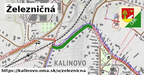 Železničná, Kalinovo