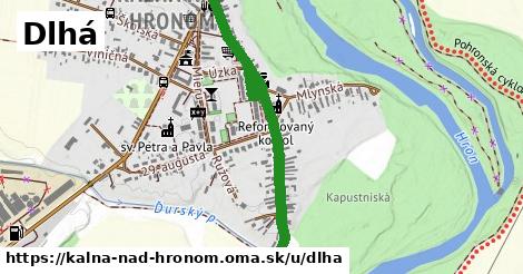 ilustrácia k Dlhá, Kalná nad Hronom - 1,03 km