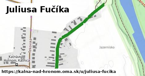 Juliusa Fučíka, Kalná nad Hronom