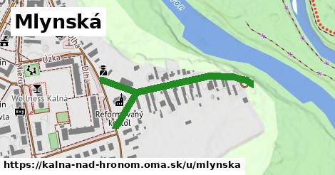 ilustrácia k Mlynská, Kalná nad Hronom - 447 m