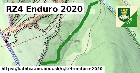 ilustrácia k RZ4 Enduro 2020, Kálnica - 486 m