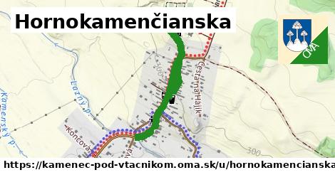 Hornokamenčianska, Kamenec pod Vtáčnikom