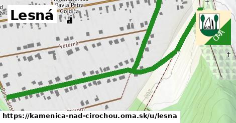 ilustrácia k Lesná, Kamenica nad Cirochou - 0,98 km