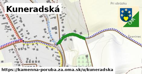 ilustrácia k Kuneradská, Kamenná Poruba, okres ZA - 162 m