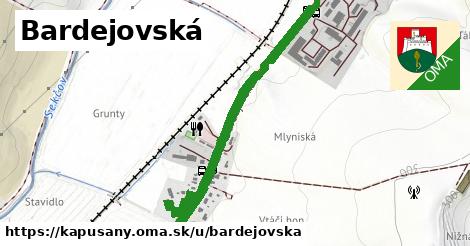 ilustrácia k Bardejovská, Kapušany - 1,10 km