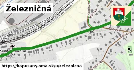 ilustrácia k Železničná, Kapušany - 0,85 km