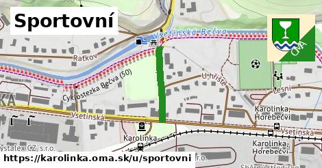 Sportovní, Karolinka