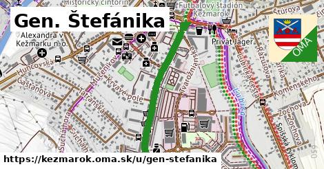 ilustrácia k Gen. Štefánika, Kežmarok - 0,73 km