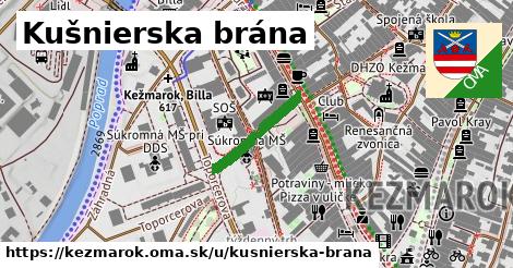 Kušnierska brána, Kežmarok