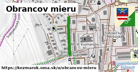 Obrancov mieru, Kežmarok