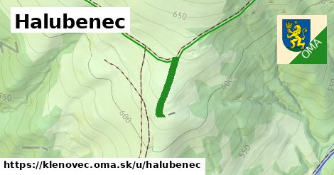 ilustrácia k Halubenec, Klenovec - 140 m