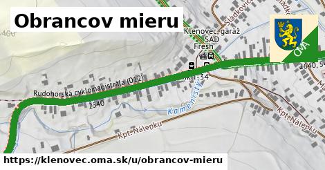 Obrancov mieru, Klenovec