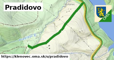 ilustrácia k Pradidovo, Klenovec - 0,97 km