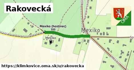 ilustrácia k Rakovecká, Klimkovice - 250 m