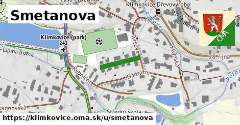 Smetanova, Klimkovice