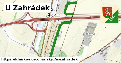 U Zahrádek, Klimkovice