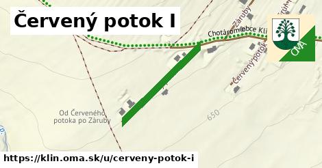 ilustrácia k Červený potok I, Klin - 249 m