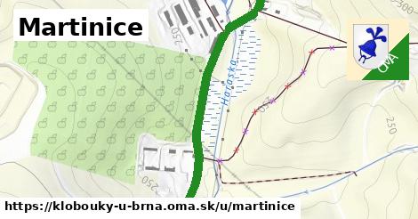 Martinice, Klobouky u Brna