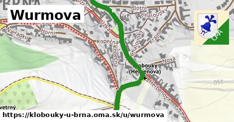 ilustrácia k Wurmova, Klobouky u Brna - 676 m