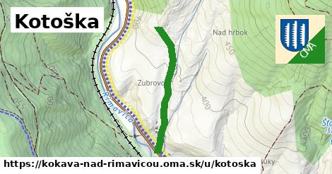 ilustrácia k Kotoška, Kokava nad Rimavicou - 592 m