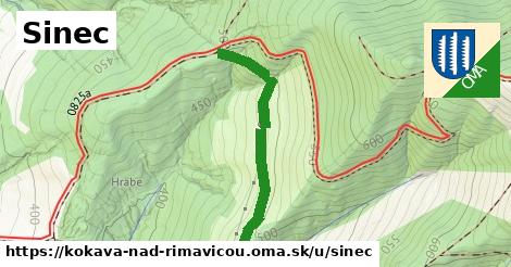 ilustrácia k Sinec, Kokava nad Rimavicou - 0,70 km