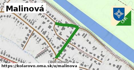 ilustrácia k Malinová, Kolárovo - 343 m