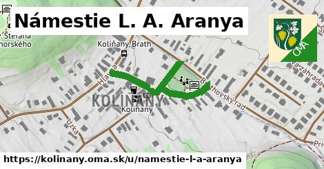 Námestie L. A. Aranya, Kolíňany