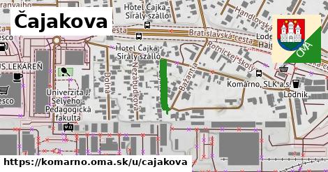 Čajakova, Komárno