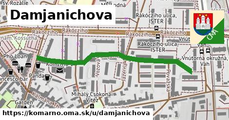 Damjanichova, Komárno