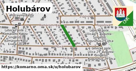 Holubárov, Komárno