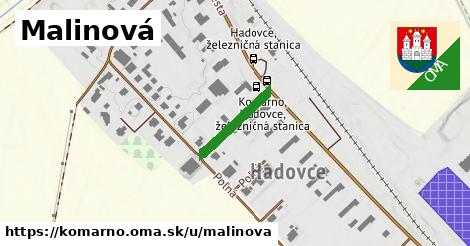 Malinová, Komárno