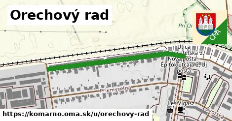 Orechový rad, Komárno